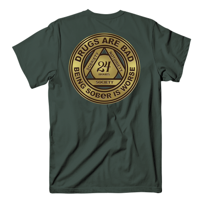 Bronze 24 Hour Tee - Forest