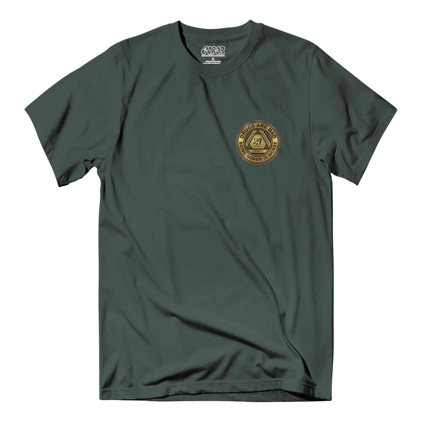 Bronze 24 Hour Tee - Forest