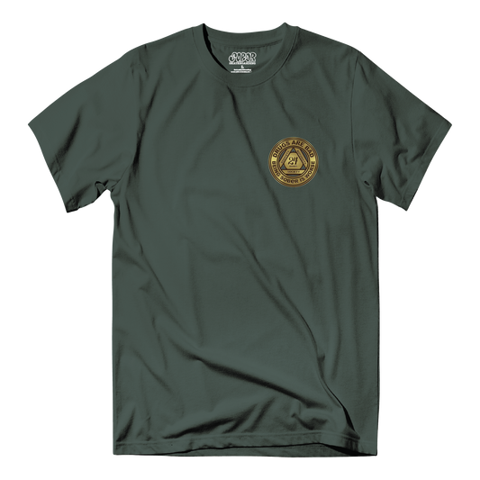 Bronze 24 Hour Tee - Forest