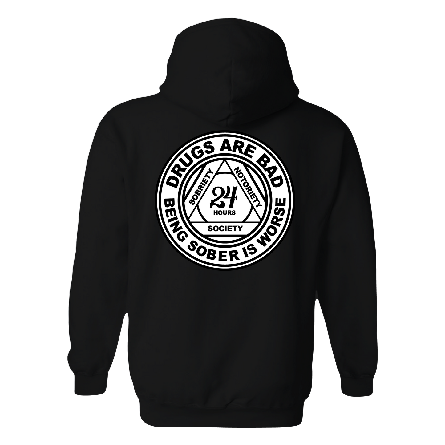 24 Hour Hoodie - Black