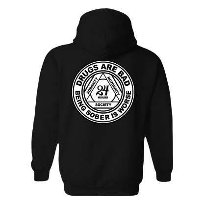 24 Hour Hoodie - Black